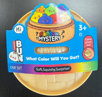 ASSORTED GLITTER SQUISHY DUMPLING (PINK, PURPLE, GREEN, ORANGE, SILVER & BLUE)