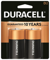 Duracell Battery - D (2pk)